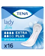 Tena Lady Slim, podpaski specjalistyczne, Extra Plus, 16 sztuk