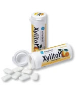 Miradent Xylitol, guma do żucia z ksylitolem, smak owoców cytrusowych, 30 sztuk