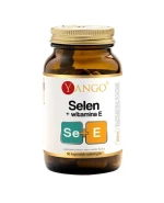 Yango Selen + witamina E, 90 kapsułek
