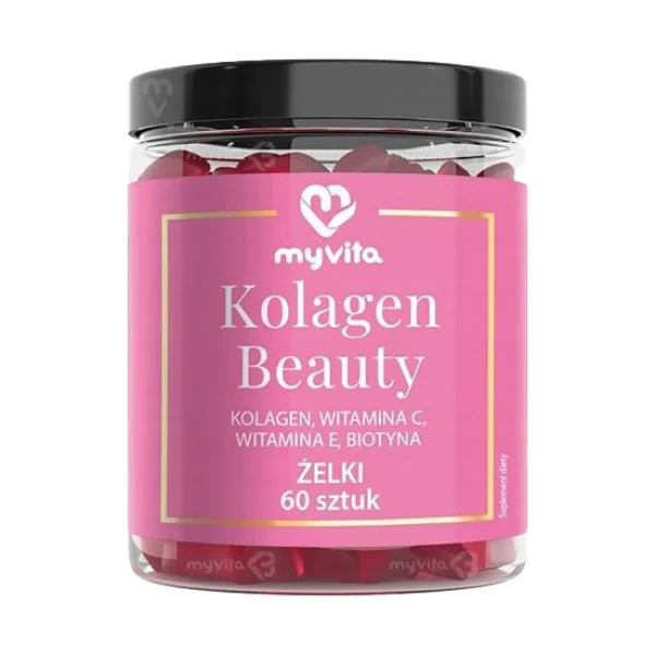 MyVita Kolagen Beauty Żelki, 60 sztuk