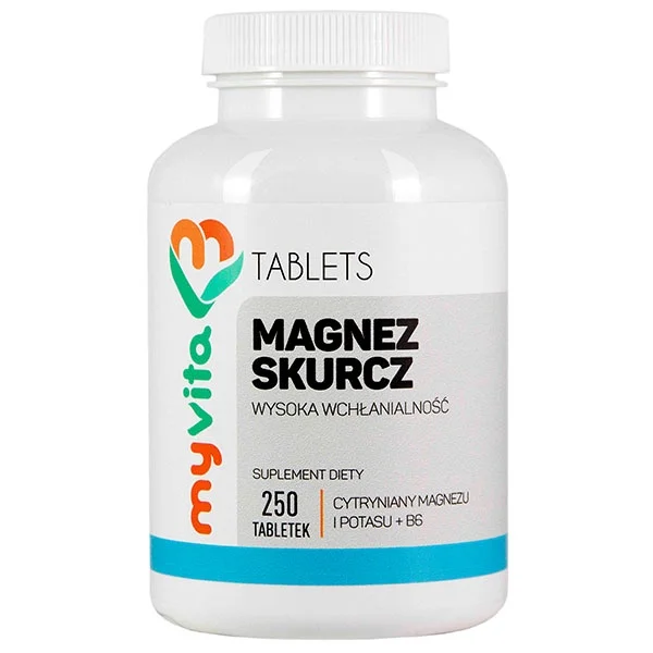 MyVita Magnez skurcz, 250 tabletek
