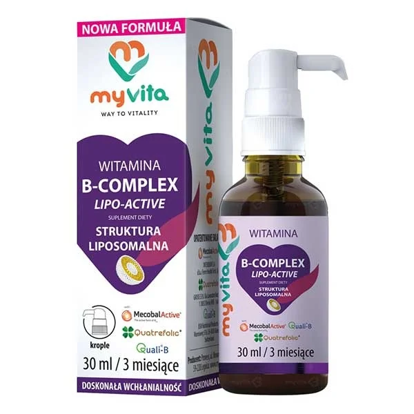 MyVita Witamina B Complex, krople, 30 ml
