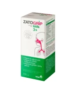 Zatogrip Kids 3+, smak malinowy, syrop, 120 ml