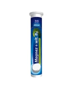 Zdrovit Magnez + Witamina B6, smak cytrynowy, 24 tabletki musujące