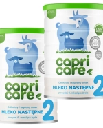 Zestaw 2 x Capricare 2, mleko następne na mleku kozim, od 6 miesiąca życia, 400 g