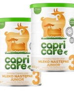 Zestaw 2 x Capricare 3, mleko modyfikowane na mleku kozim, powyżej 12 miesiąca, 400 g