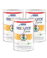 ZESTAW 3 x Resource Junior, preparat odżywczy powyżej 1 roku, smak waniliowy, 400 g