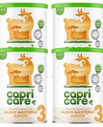 Zestaw 4 x Capricare 3, mleko modyfikowane na mleku kozim, powyżej 12 miesiąca, 400 g