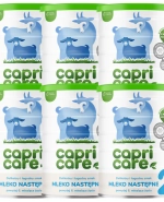 Zestaw 6 x Capricare 2, mleko następne na mleku kozim, od 6 miesiąca życia, 400 g