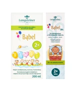 ZESTAW Langsteiner Bąbel, żel do aromaterapii, od 2 roku życia, 75 ml + Langsteiner Kids Bąbel, płyn do kąpieli dla dzieci na zatkany nosek, od 2 lat, 200 ml