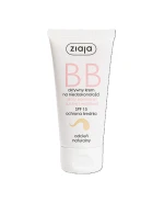Ziaja BB, aktywny krem na niedoskonałości, skóra normalna, sucha i wrażliwa, odcień naturalny, 50 ml