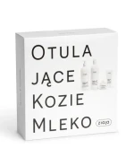 Ziaja Kozie Mleko, zestaw: żel myjący, 500 ml + mleczko do ciała, 400 ml + krem do twarzy, 50 ml + skoncentrowany krem do rąk, 50 ml