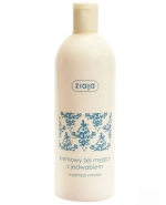 Ziaja, kremowy żel myjący z jedwabiem, pod prysznic i do kąpieli, 500 ml