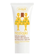 Ziaja Maziajki, pasta do zębów z fluorem dla dzieci od 6 lat, smak lodów, 50 ml