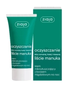 Ziaja Liście Manuka, krem mikrozłuszczający z kwasem migdałowym, na noc, 50 ml