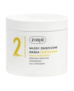 Ziaja Odżywianie Kwiat Bananowca, maska, włosy zniszczone, 350 ml