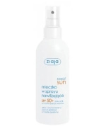 Ziaja Sopot Sun, mleczko w sprayu, nawilżające, SPF50, 170 ml