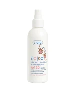 Ziajka, mleczko dla dzieci, wodoodporne, spray, SPF 30, 170 ml