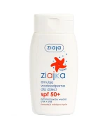 Ziajka, wodoodporna emulsja do opalania dla dzieci, powyżej 6 miesiąca, SPF 50+, 125 ml