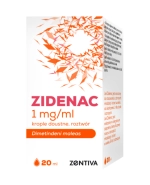 Zidenac 1 mg/ml, krople doustne, roztwór 20 ml