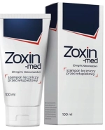 Zoxin-Med 20 mg/ml, szampon leczniczy przeciwłupieżowy, 100 ml