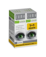 Zuma Świetlik Plus, łagodzące krople do oczu, 2 x 10 ml