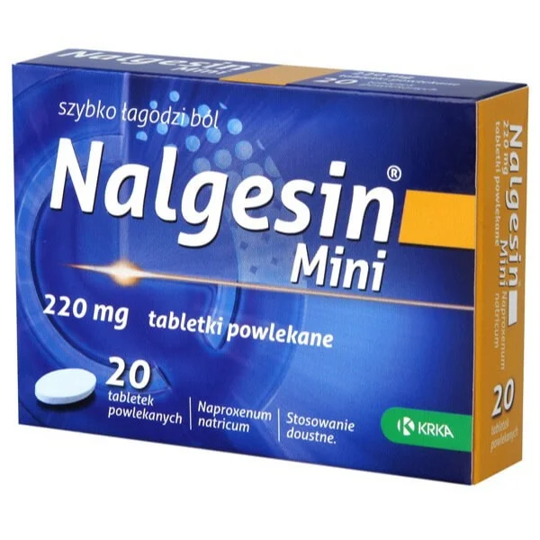 Nalgesin Mini 220 mg, 20 tabletek