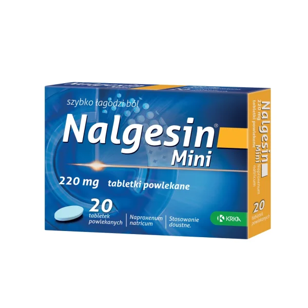 Nalgesin Mini 220 mg, 20 tabletek