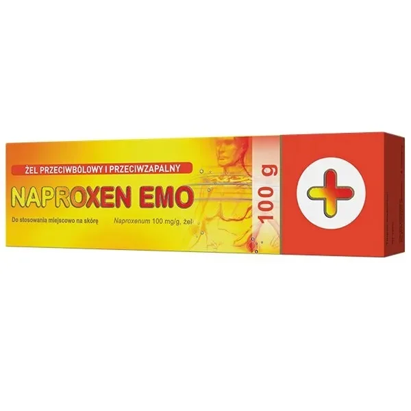 Naproxen Emo 100 mg/g, żel, 100 g