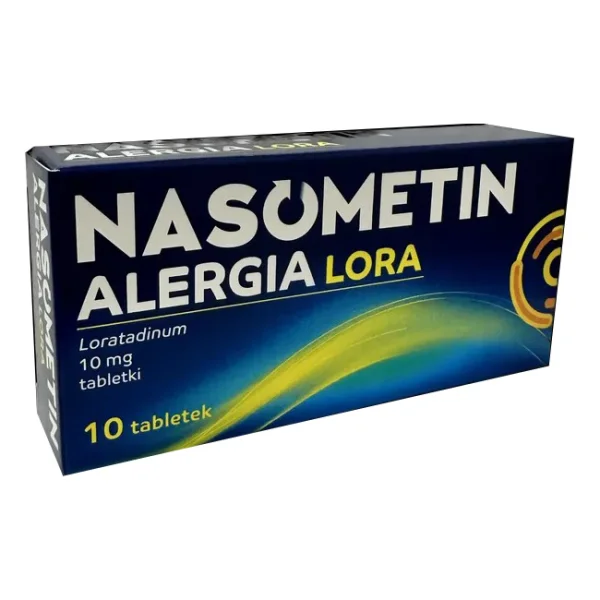 Nasometin Alergia Lora 10 mg, 10 tabletek