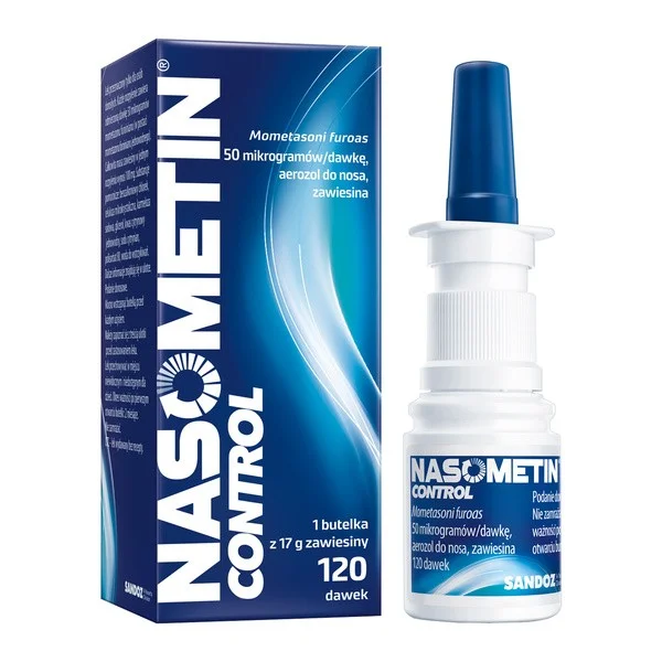 Nasometin Control 0,05 mg, aerozol do nosa, 120 dawek