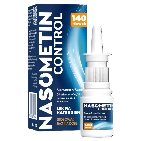 Nasometin Control 0,05 mg, aerozol do nosa, 140 dawek