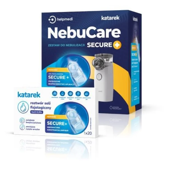 NebuCare Secure+ zestaw do nebulizacji