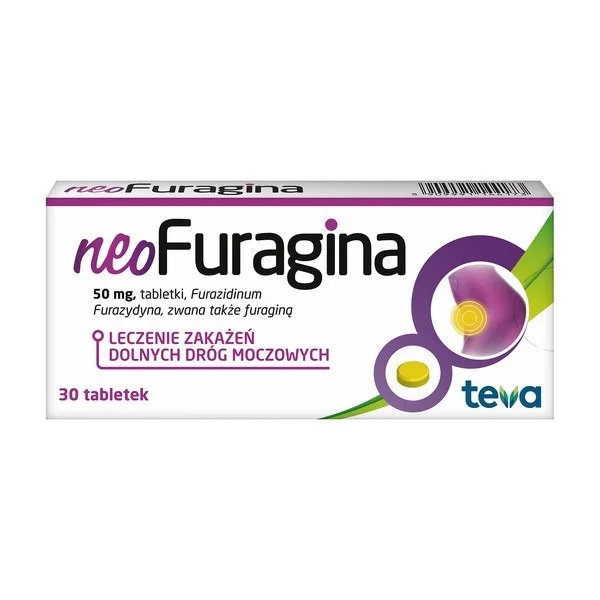 NeoFuragina 50 mg, 30 tabletek