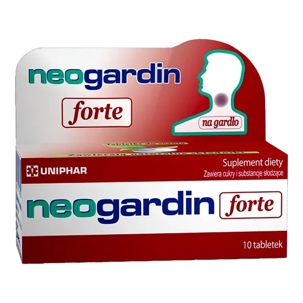 Neogardin Forte, 10 tabletek do ssania