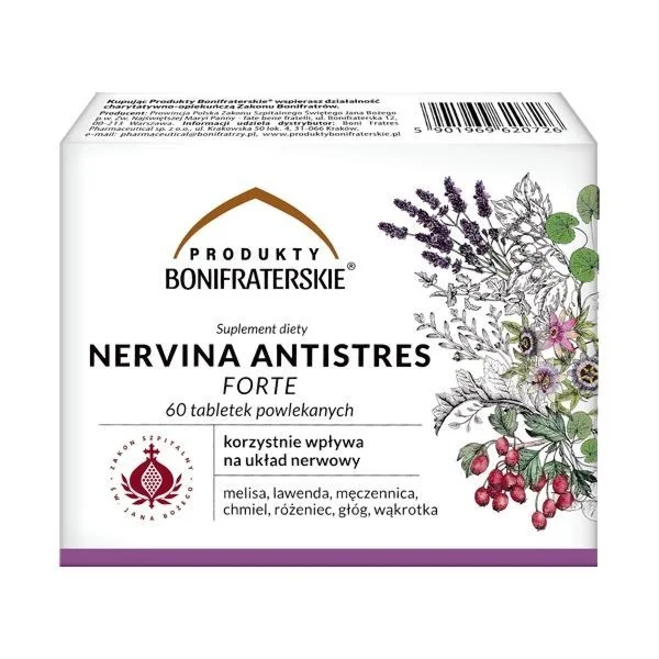 Nervina Antistres, 60 tabletek