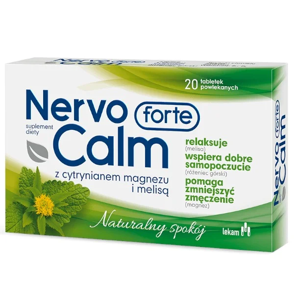 NervoCalm Forte, 20 tabletek powlekanych