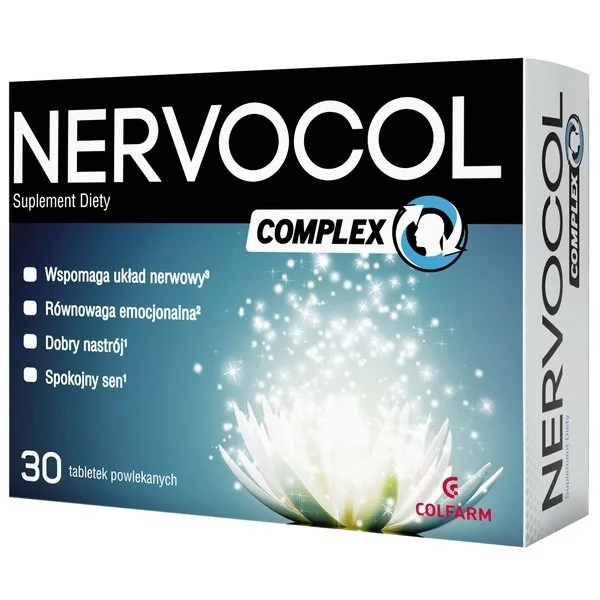 Nervocol Complex, 30 tabletek powlekanych