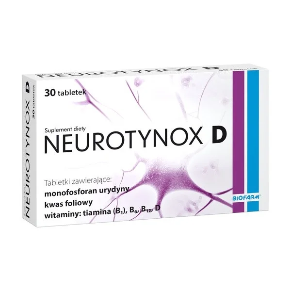 Neurotynox D, 30 tabletek