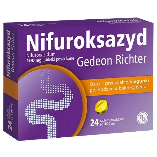 nifuroksazyd-gedeon-richter-100-mg-24-tabletki-powlekane