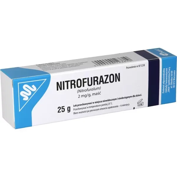 Nitrofurazon 2 mg/g, maść, 25 g