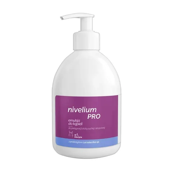 Nivelium Pro, emulsja do kąpieli, do pielęgnacji skóry suchej i atopowej, 400 ml