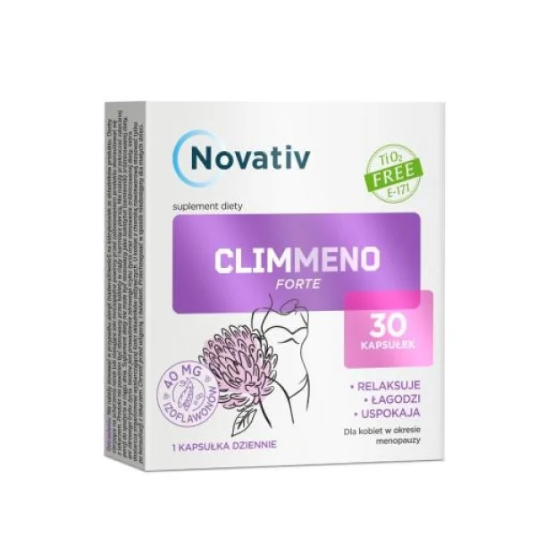 Novativ ClimMeno Forte, 30 kapsułek