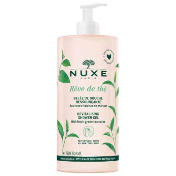 Nuxe Body Reve de The, rewitalizujący żel pod prysznic, 750 ml