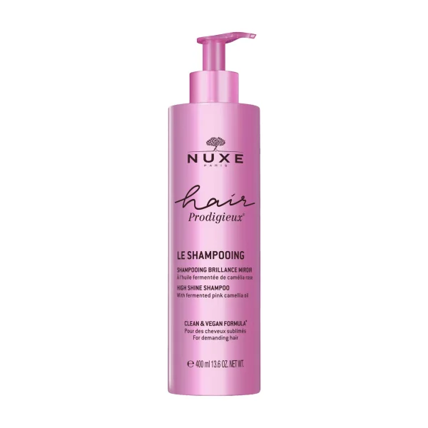 Nuxe Hair Prodigieux, nabłyszczający szampon do włosów, 400 ml