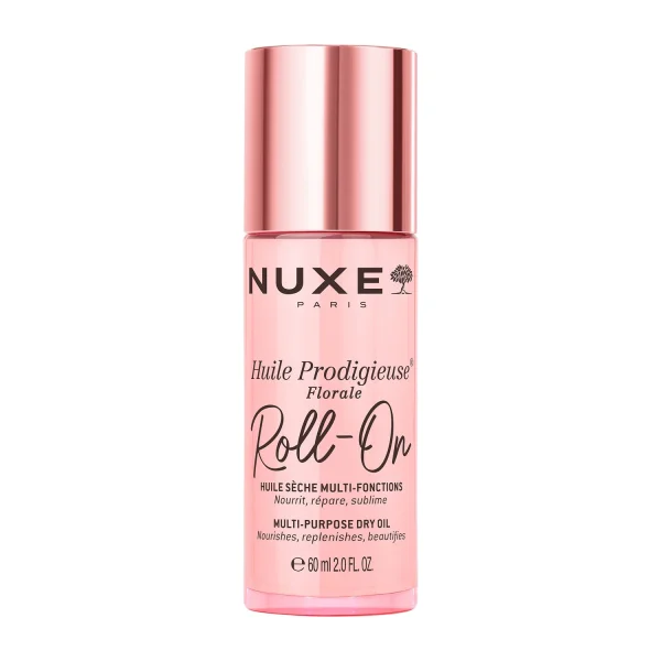 Nuxe Huile Prodigieuse Florale, suchy olejek do ciała, twarzy i włosów, roll-on, 60 ml