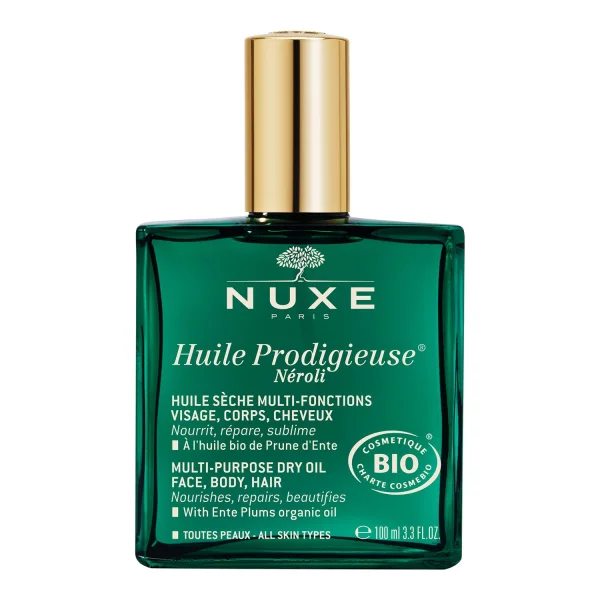 Nuxe Huile Prodigieuse Neroli, suchy olejek do ciała, twarzy i włosów, 100 ml