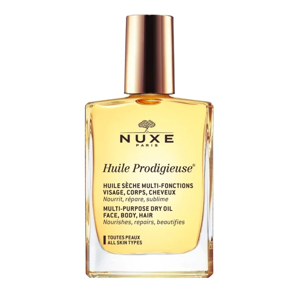 Nuxe Huile Prodigieuse, suchy olejek do ciała, twarzy i włosów, 30 ml