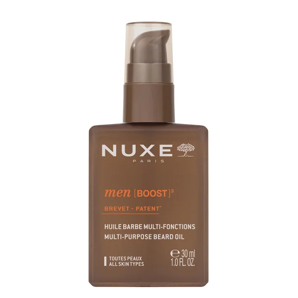 Nuxe Men Boost, olejek do pielęgnacji brody, 30 ml