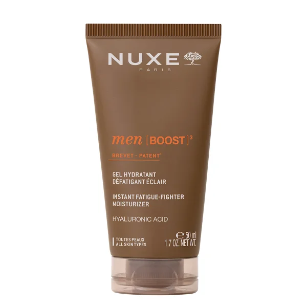 Nuxe Men Boost, nawilżający żel do twarzy, 50 ml
